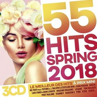 55 Hits Spring 2018 [3CD] (2018) торрент
