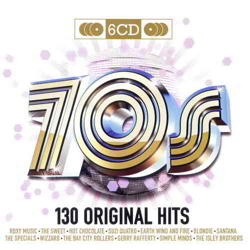 70's - 130 Original Hits [6CD] (2019) торрент
