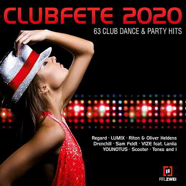 Clubfete 2020: 63 Club Dance &amp; Party Hits [3CD] (2019) торрент