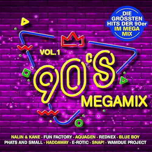 90's Megamix Vol.1: Die Grossten Hits Der 90er Im Megamix [2CD] (2020) торрент