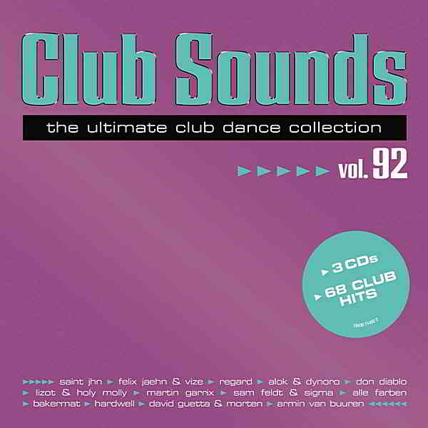 Club Sounds Vol.92 [3CD] (2020) торрент