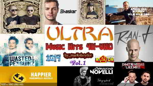Сборник клипов - Ultra Music Hits 4K-UHD. Vol.1 [30 шт.] (2020) торрент
