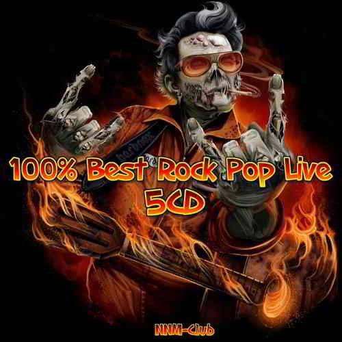 100% Best Rock Pop Live (5CD) (2020) торрент