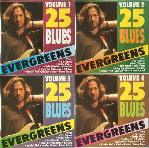 25 Blues Evergreens [4CD] (1991) торрент