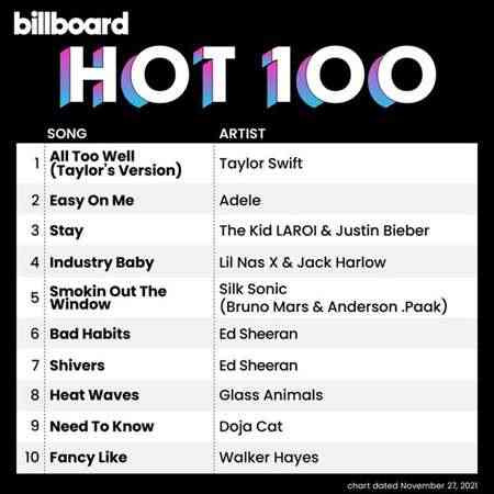 Billboard Hot 100 Singles Chart [27.11] 2021 (2021) торрент