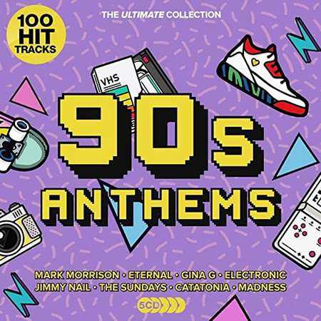 100 Hit Tracks The Ultimate Collection: 90s Anthems [5CD] (2022) торрент