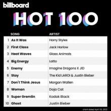 Billboard The Hot 100 (30.04) 2022 (2022) торрент