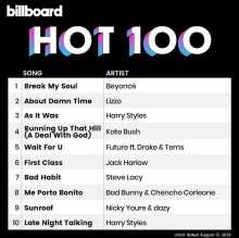 Billboard The Hot 100 (13.08) 2022 (2022) торрент