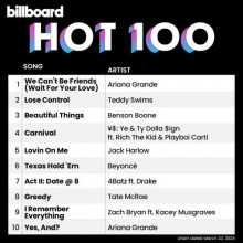 Billboard Hot 100 Singles Chart (23.03) 2024 (2024) торрент