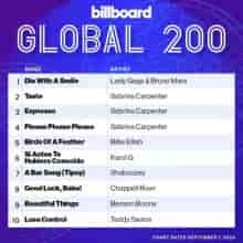 Billboard Global 200 Singles Chart (07.09) 2024 (2024) торрент