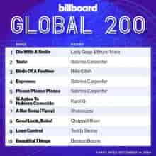 Billboard Global 200 Singles Chart (14.09) 2024 (2024) торрент