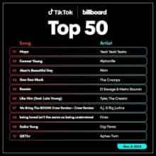 TikTok Billboard Top 50 Singles Chart (09.11) 2024 (2024) торрент