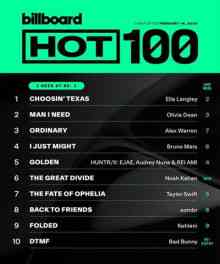 Billboard Hot 100 Singles Chart [14.02] 2026 (2026) торрент